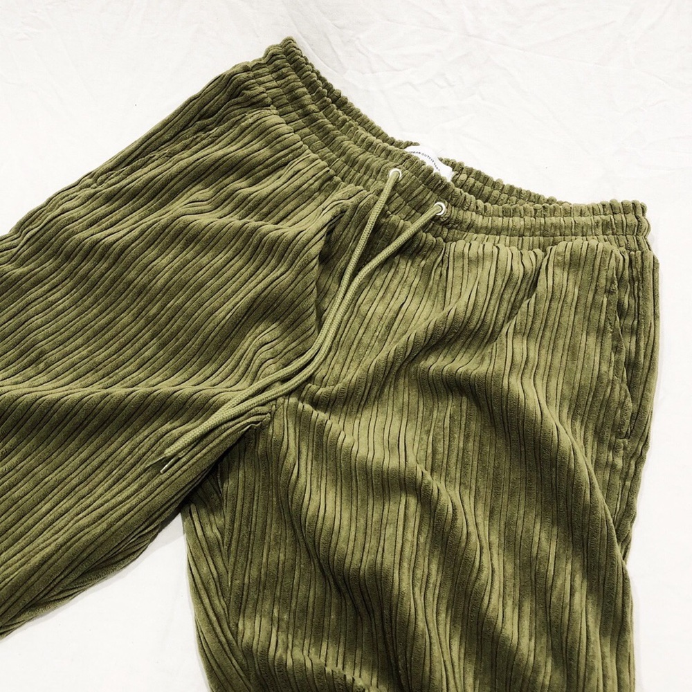 Urban Outfitters Olive Corduroy Trousers